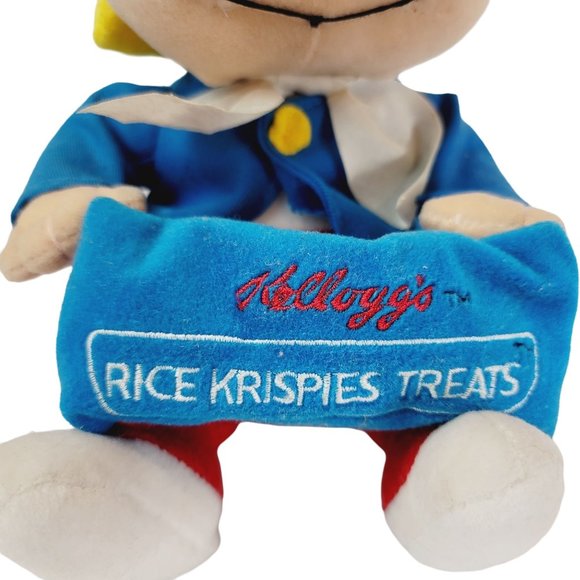 VINTAGE 1999 Kellogg's Rice Krispies Treats "Crackle" Plush Stuffed Animal Toy - Picture 2 of 8